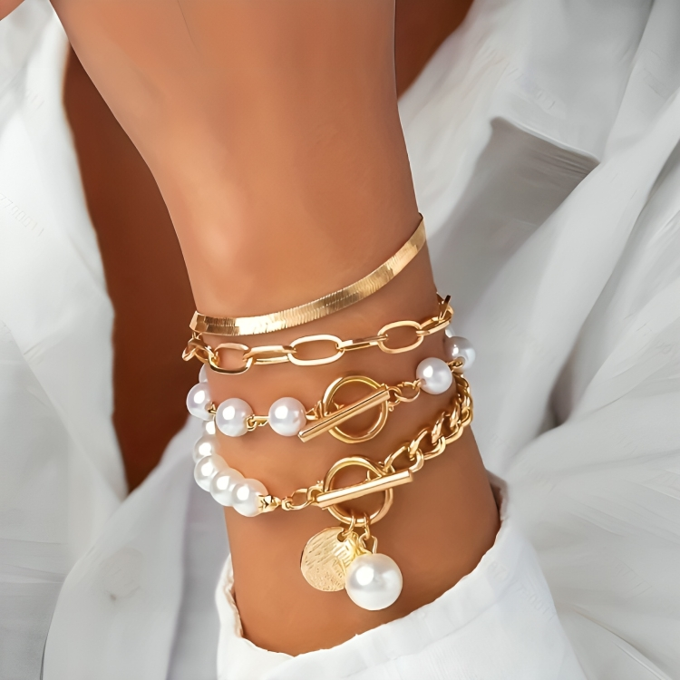 Elegantes Stil 4pcs Armband Set