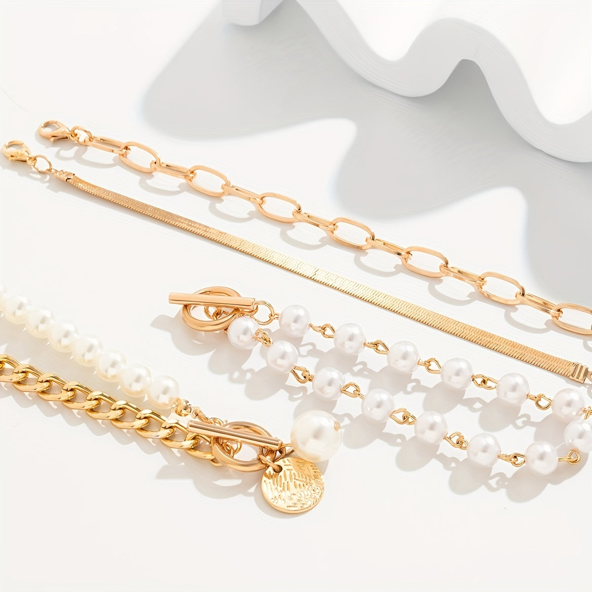 Elegantes Stil 4pcs Armband Set