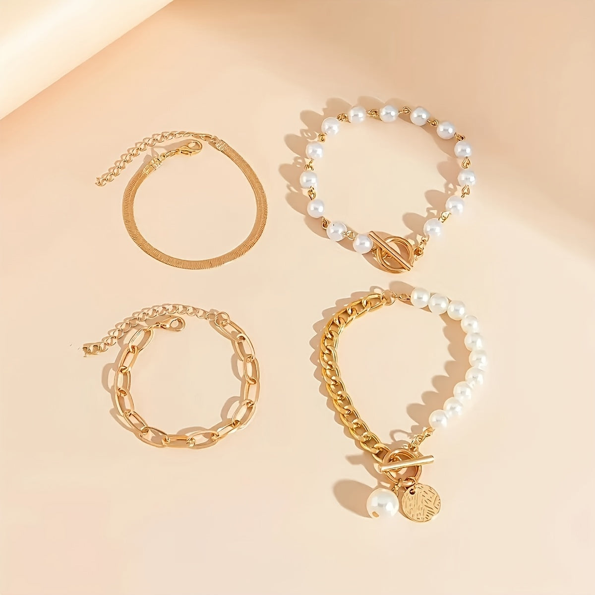 Elegantes Stil 4pcs Armband Set