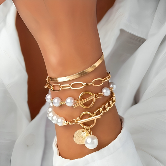Elegantes Stil 4pcs Armband Set