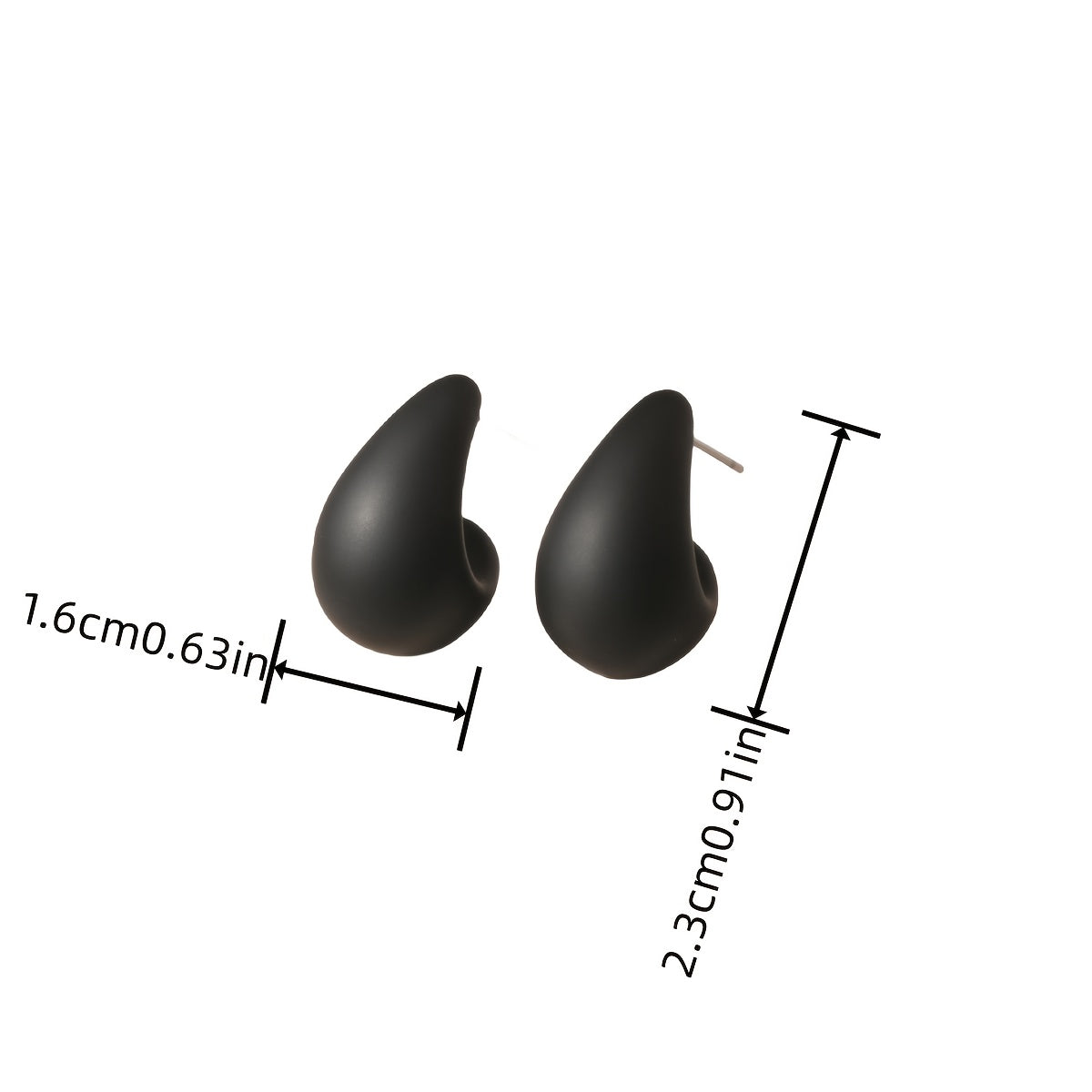 Tränenförmige Ohrringe